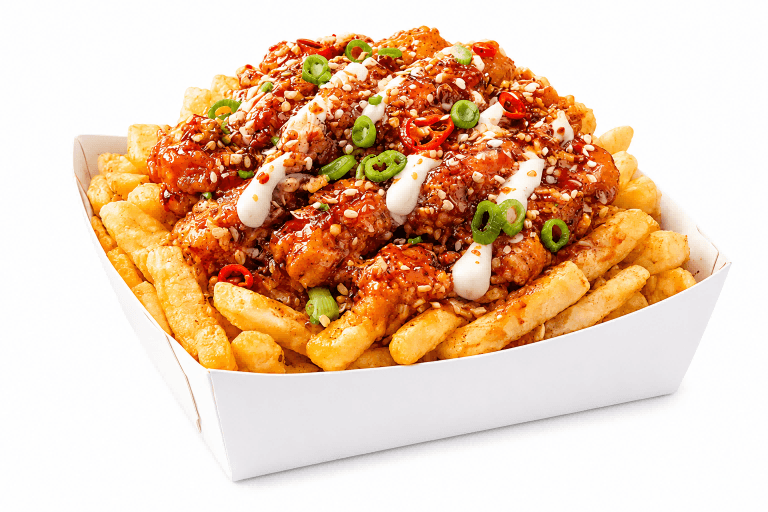Frites hete kip