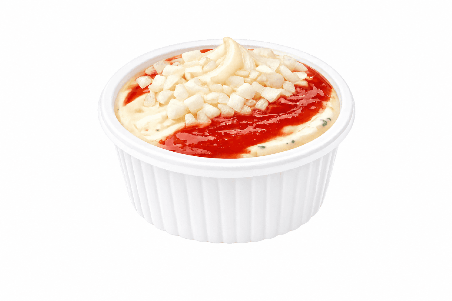 Kleine beker saus