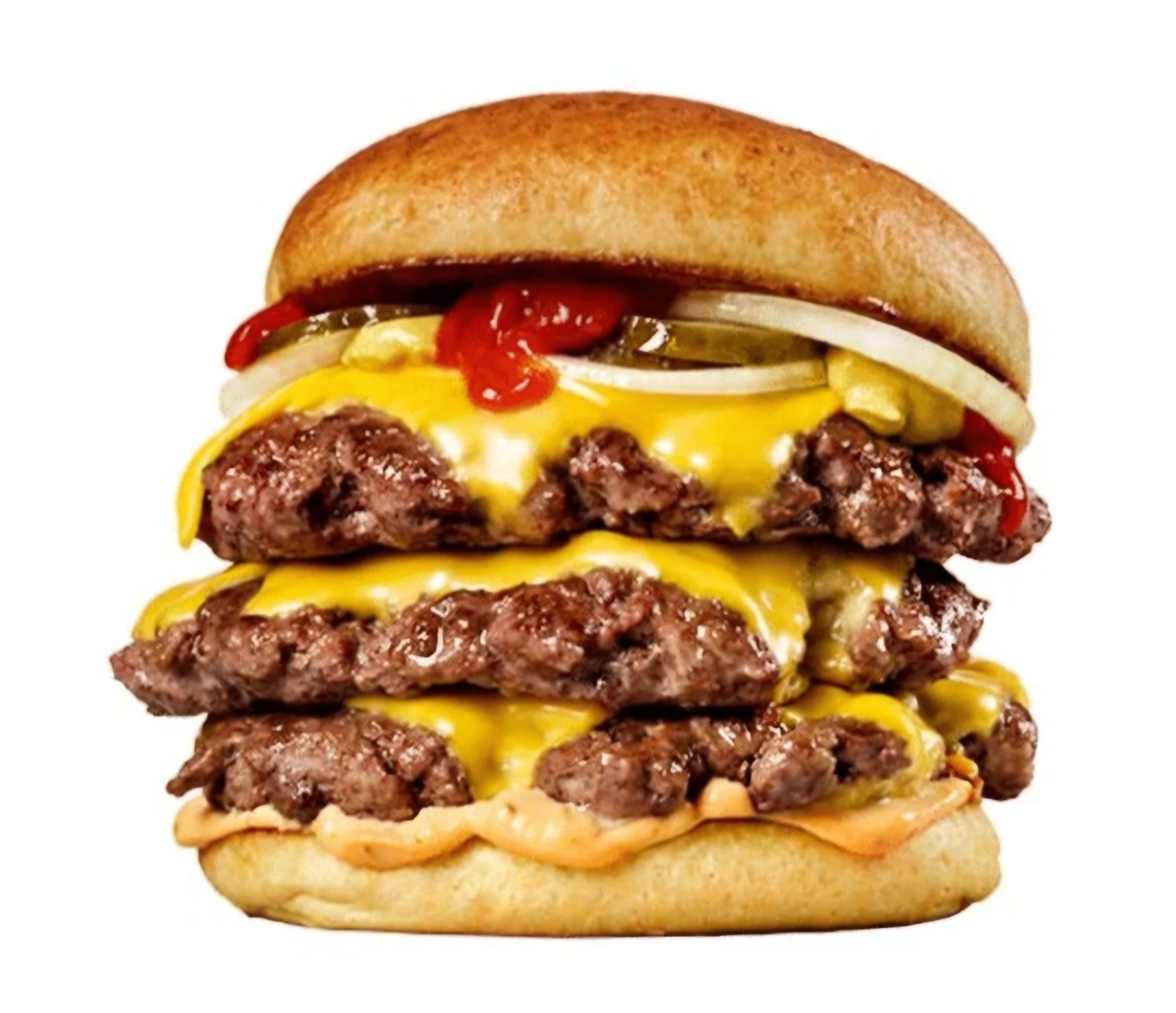 smash burger triple